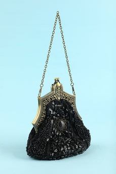 Borsa da sera vintage nera