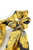 Carica l&#39;immagine nel visualizzatore di Gallery, Sciarpa per capelli floreali gialli